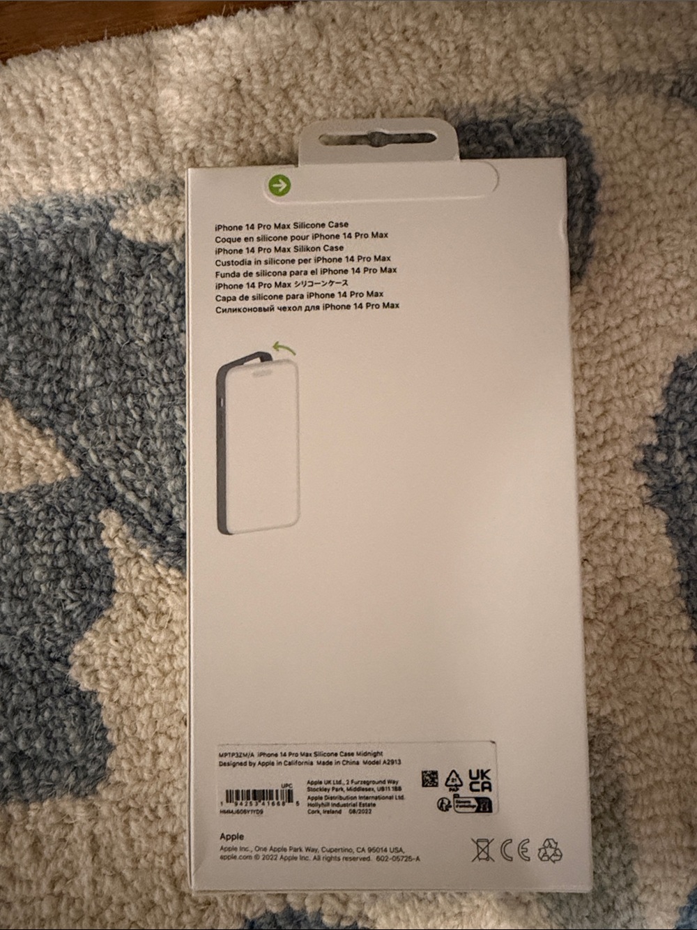 Apple iPhone 14 Pro Max Silicone Case - Dark Blue - Picture 2 of 2